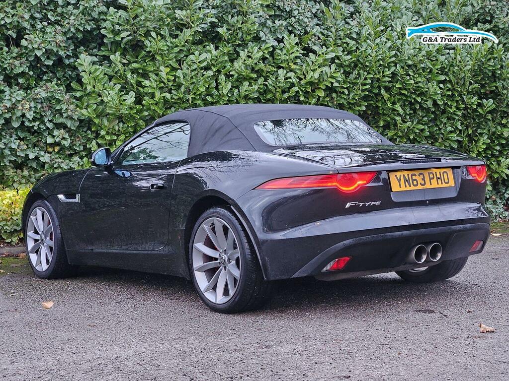 Jaguar F-Type 3.0 V6 Euro 5 Ss YN63PHO Black #5