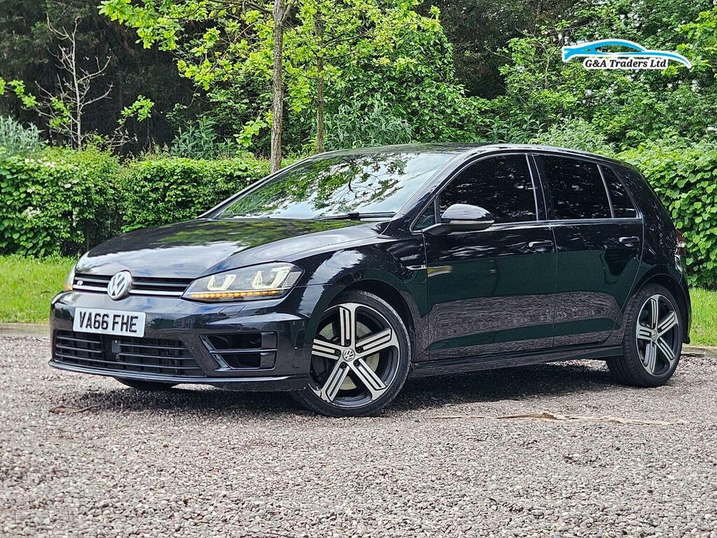 Volkswagen Golf 2.0 Tsi Bluemotion Tech R Dsg 4Motion Euro 6 Ss VA66FHE Black #3