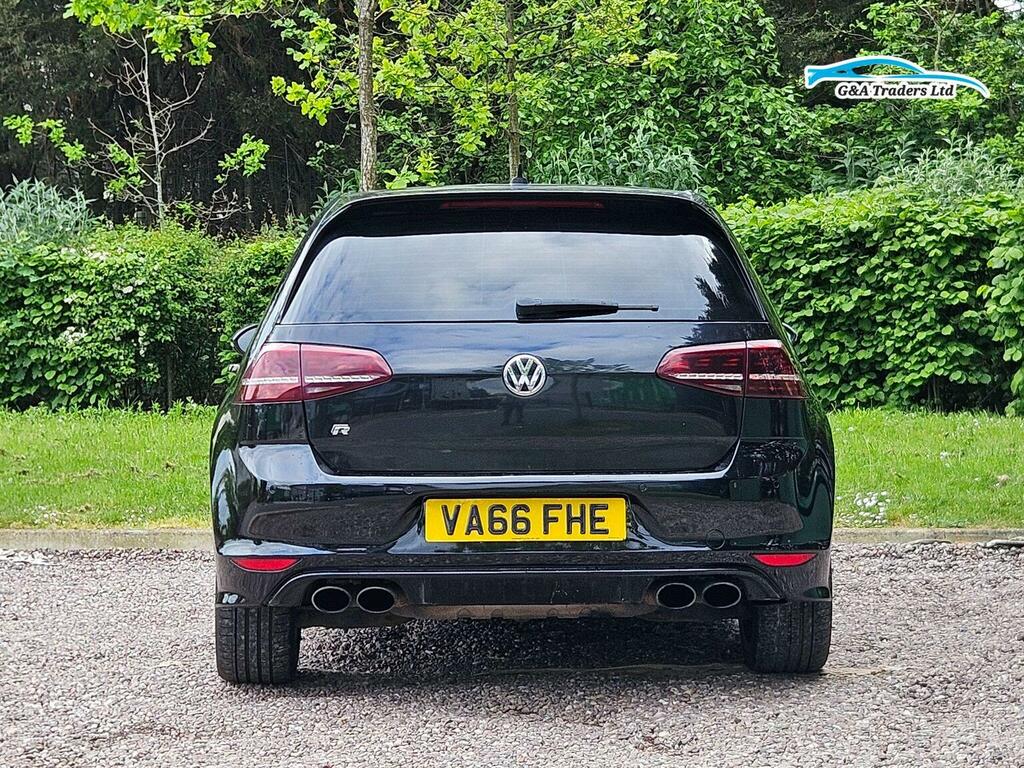 Volkswagen Golf 2.0 Tsi Bluemotion Tech R Dsg 4Motion Euro 6 Ss VA66FHE Black #6