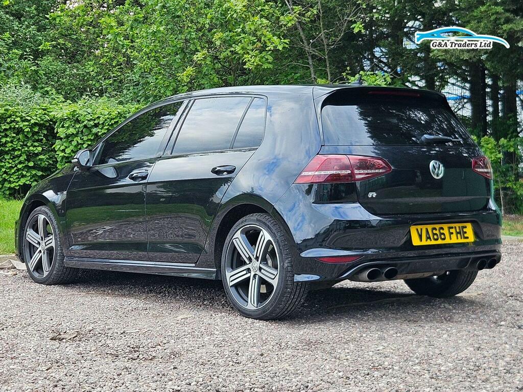 Volkswagen Golf 2.0 Tsi Bluemotion Tech R Dsg 4Motion Euro 6 Ss VA66FHE Black #5