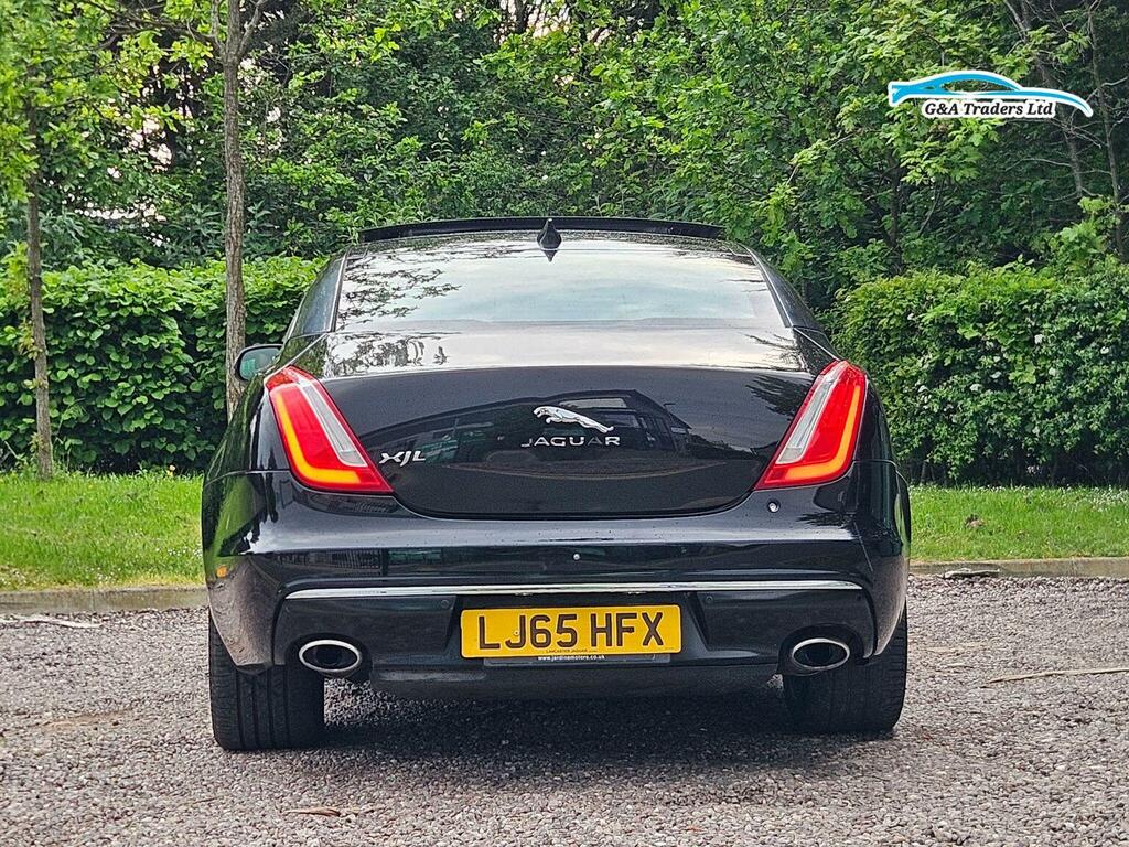 Jaguar XJ 3.0D V6 Luxury Euro 6 Ss Lwb LJ65HFX Black #6