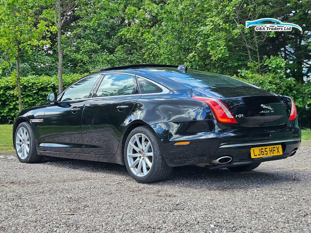 Jaguar XJ 3.0D V6 Luxury Euro 6 Ss Lwb LJ65HFX Black #5