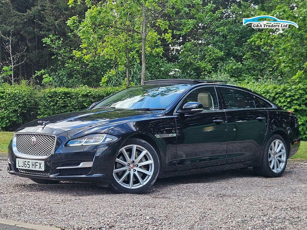 Jaguar XJ 3.0D V6 Luxury Euro 6 Ss Lwb LJ65HFX Black #3