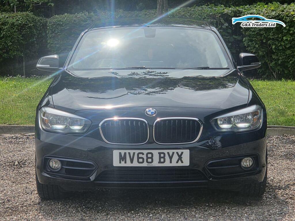 BMW 1 Series 1.5 118I Sport Euro 6 Ss 201868 MV68BYX Black #2