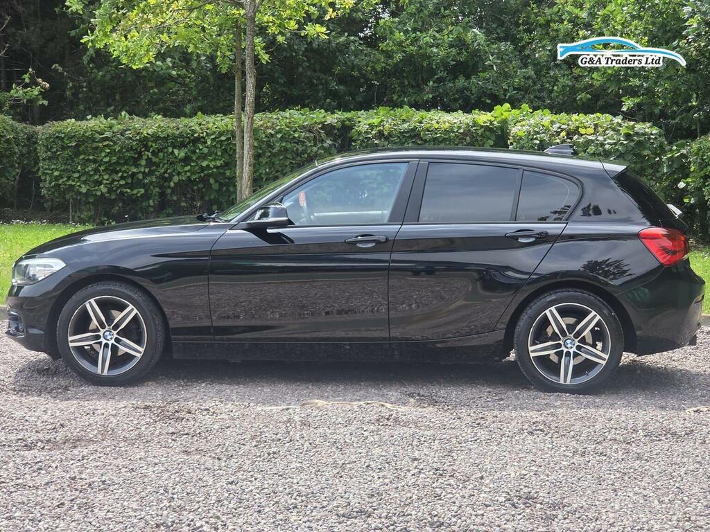 BMW 1 Series 1.5 118I Sport Euro 6 Ss 201868 MV68BYX Black #4
