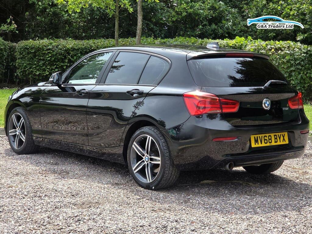 BMW 1 Series 1.5 118I Sport Euro 6 Ss 201868 MV68BYX Black #5