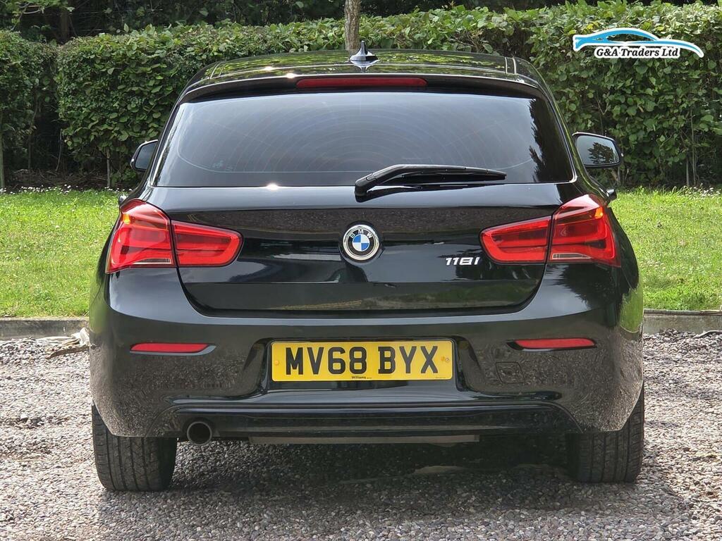 BMW 1 Series 1.5 118I Sport Euro 6 Ss 201868 MV68BYX Black #6