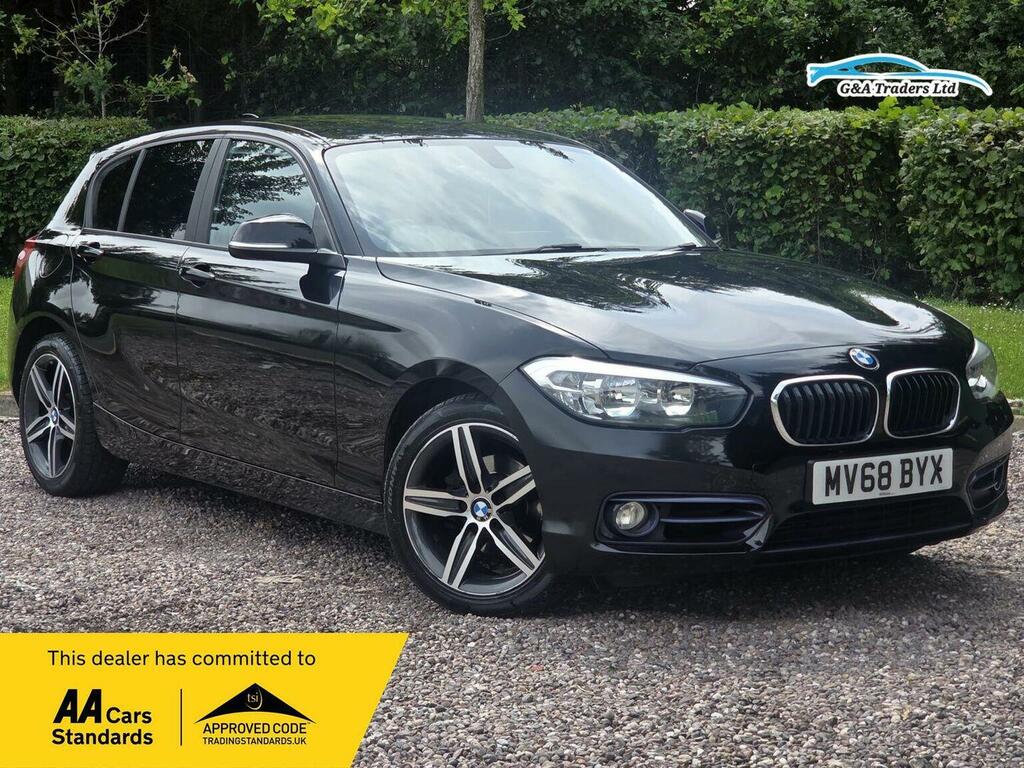 BMW 1 Series 1.5 118I Sport Euro 6 Ss 201868 MV68BYX Black
