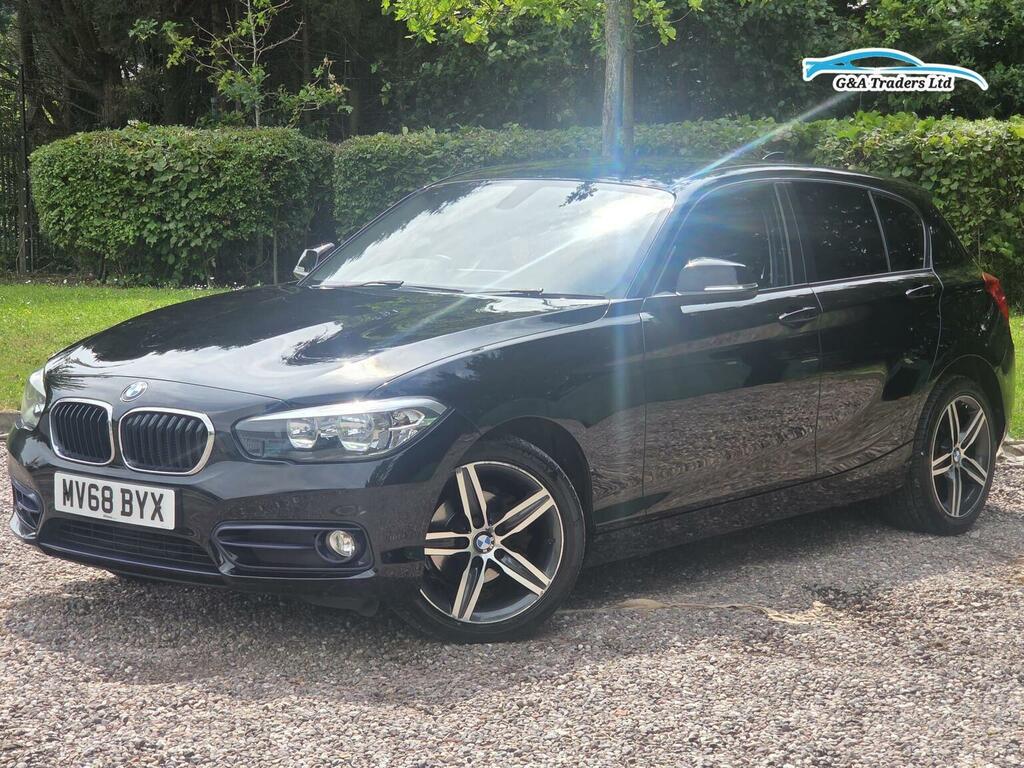 BMW 1 Series 1.5 118I Sport Euro 6 Ss 201868 MV68BYX Black #3