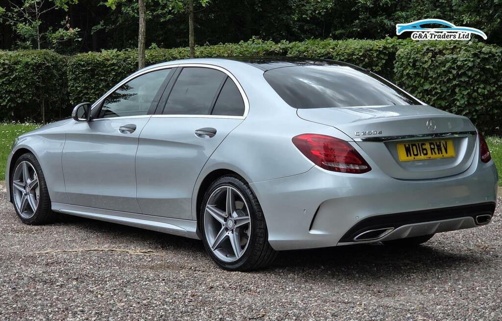 Mercedes-Benz C Class 2.1 C250d Amg Line Premium 7G-tronic Euro 6 S WO16RWV Silver #5