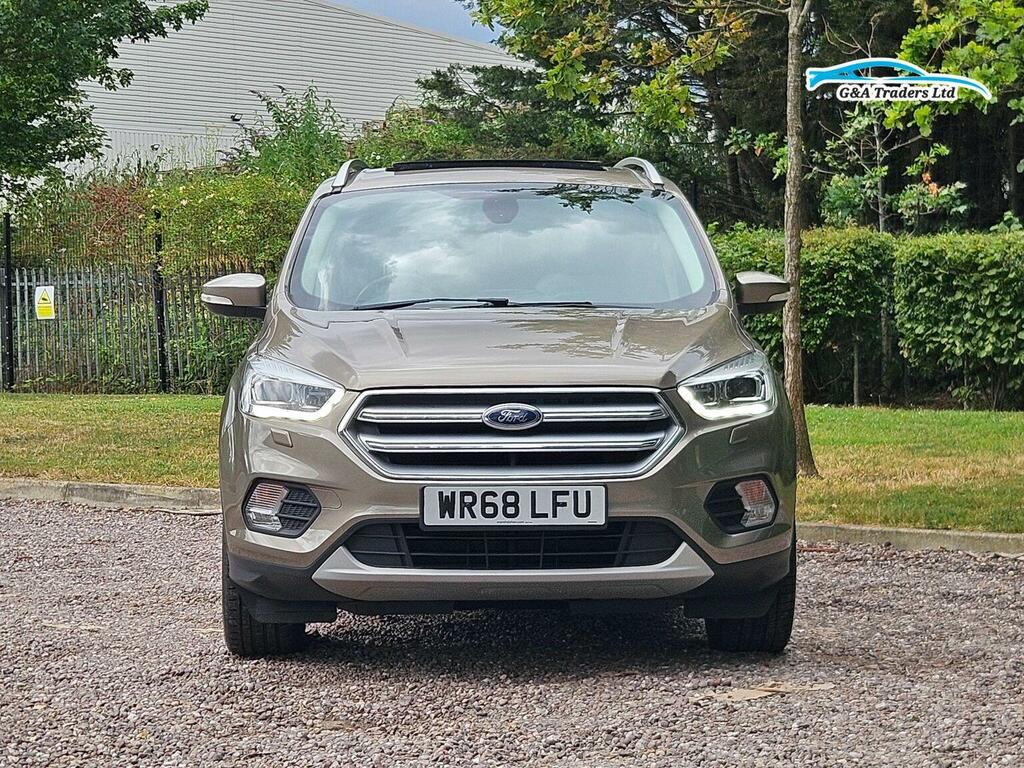 Ford Kuga 2.0 Tdci Titanium X Powershift Euro 6 WR68LFU Silver #2