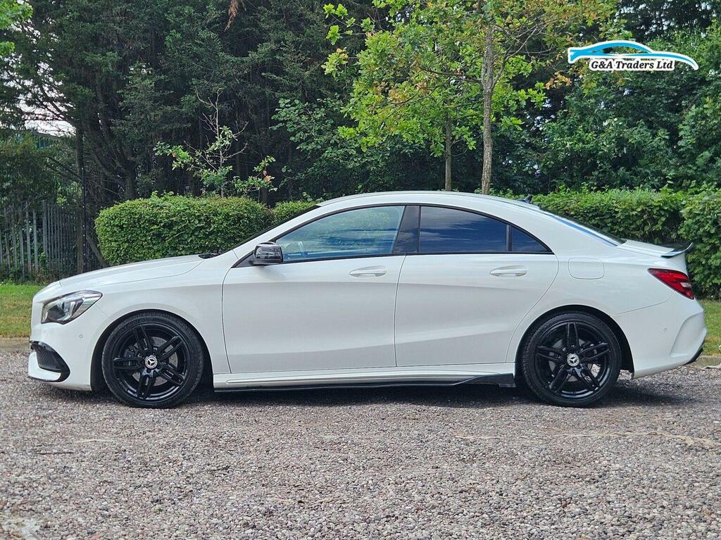 Mercedes-Benz CLA Class 2.1 Cla220d Amg Line Coupe 7G-dct Euro 6 Ss BD18BZE White #4