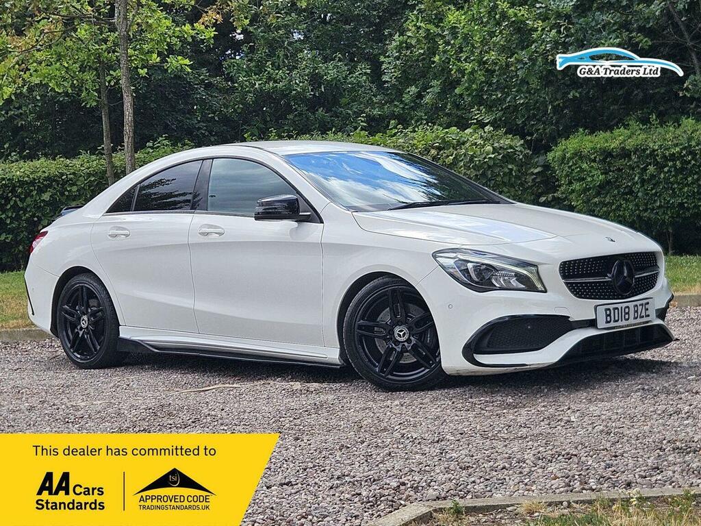 Mercedes-Benz CLA Class 2.1 Cla220d Amg Line Coupe 7G-dct Euro 6 Ss White