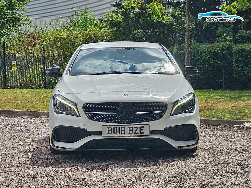 Mercedes-Benz CLA Class 2.1 Cla220d Amg Line Coupe 7G-dct Euro 6 Ss BD18BZE White #2