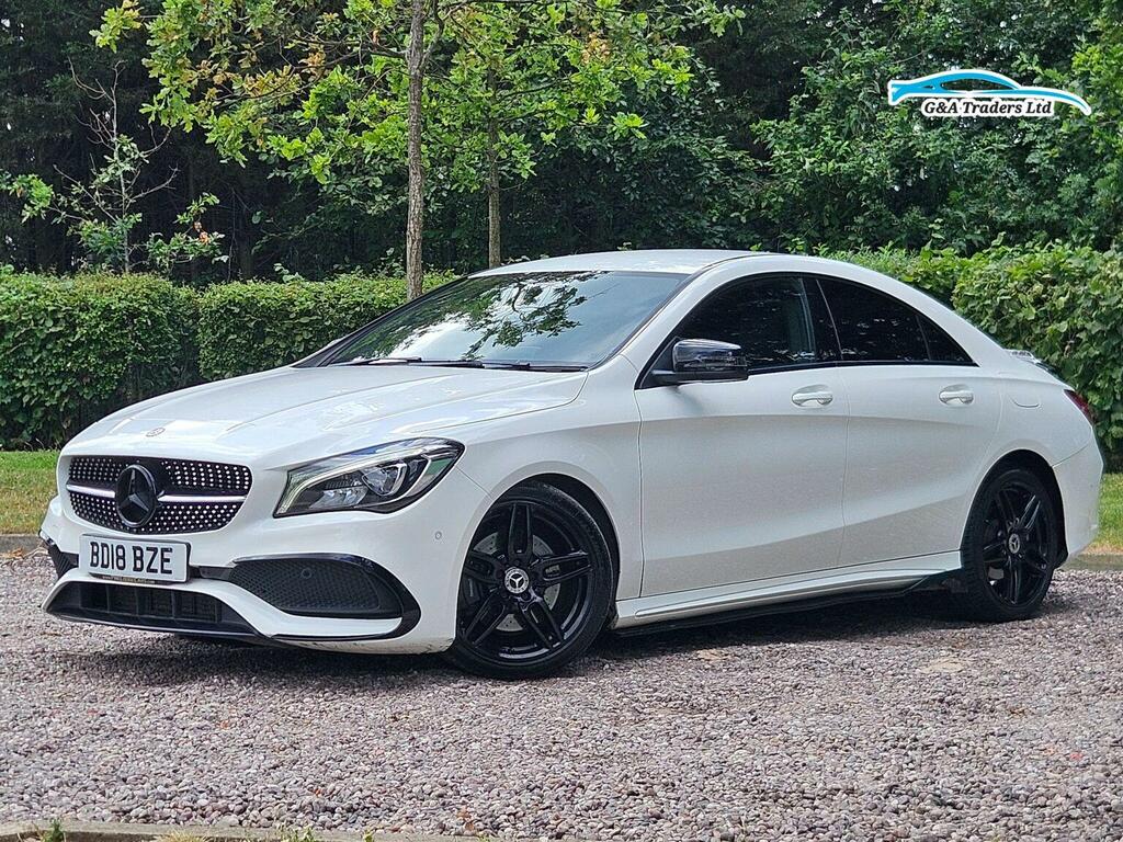 Mercedes-Benz CLA Class 2.1 Cla220d Amg Line Coupe 7G-dct Euro 6 Ss BD18BZE White #3