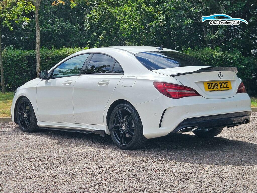 Mercedes-Benz CLA Class 2.1 Cla220d Amg Line Coupe 7G-dct Euro 6 Ss BD18BZE White #5