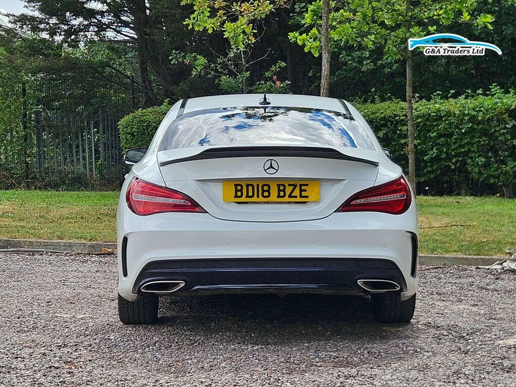 Mercedes-Benz CLA Class 2.1 Cla220d Amg Line Coupe 7G-dct Euro 6 Ss BD18BZE White #6