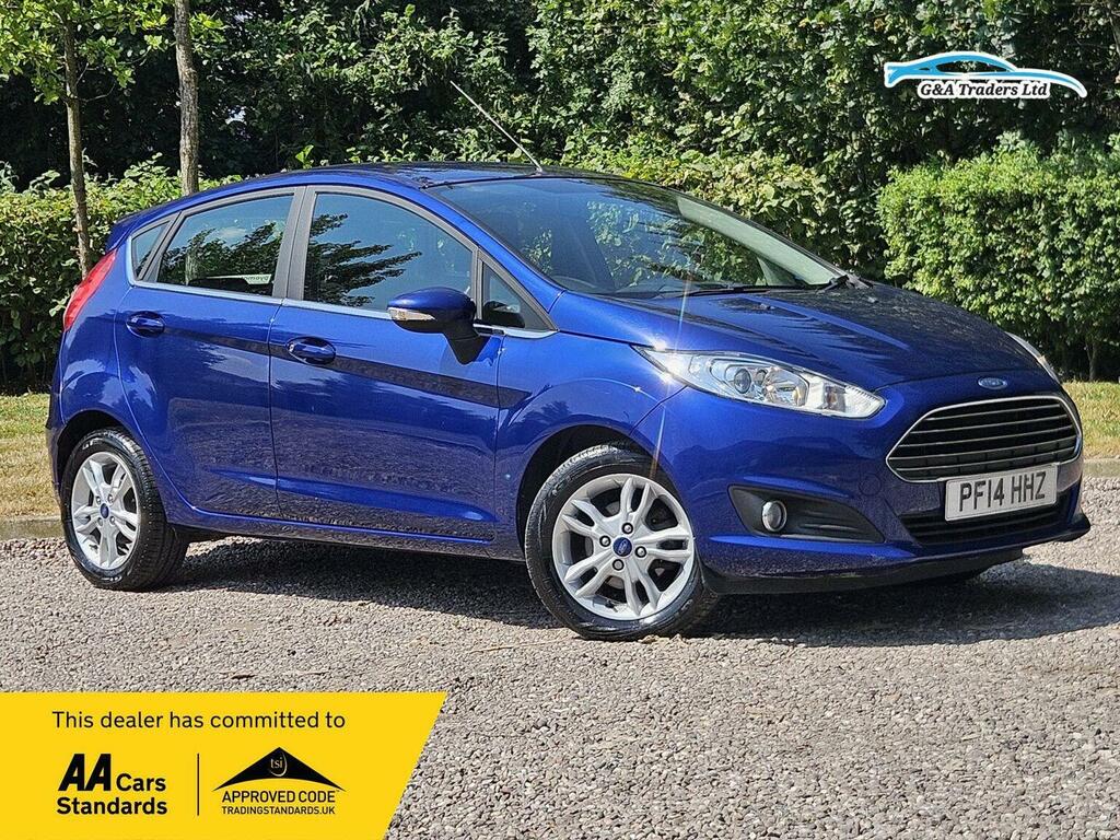 Ford Fiesta 1.6 Zetec Powershift Euro 5 201414 Blue