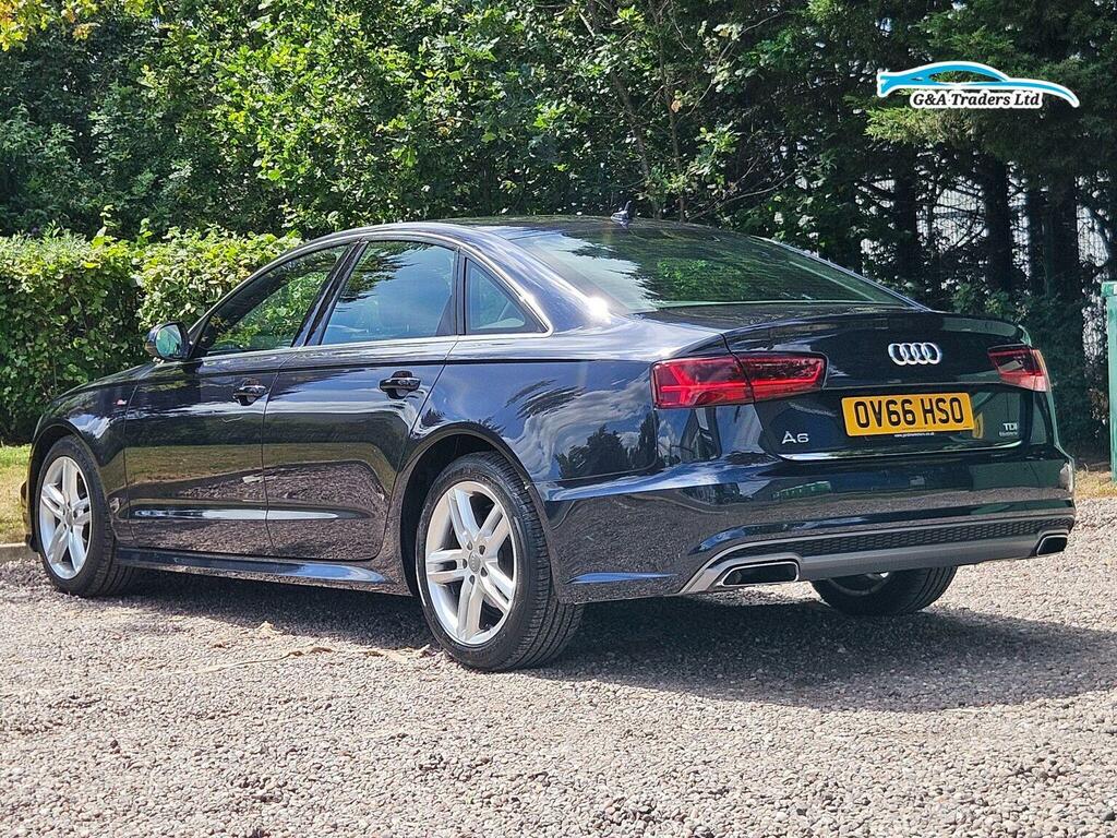 Audi A6 Saloon 2.0 Tdi S Line S Tronic Quattro Euro 6 Ss Blue #5