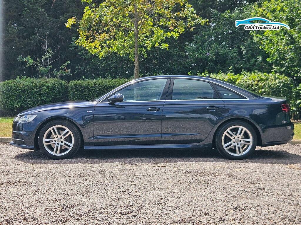 Audi A6 Saloon 2.0 Tdi S Line S Tronic Quattro Euro 6 Ss Blue #4