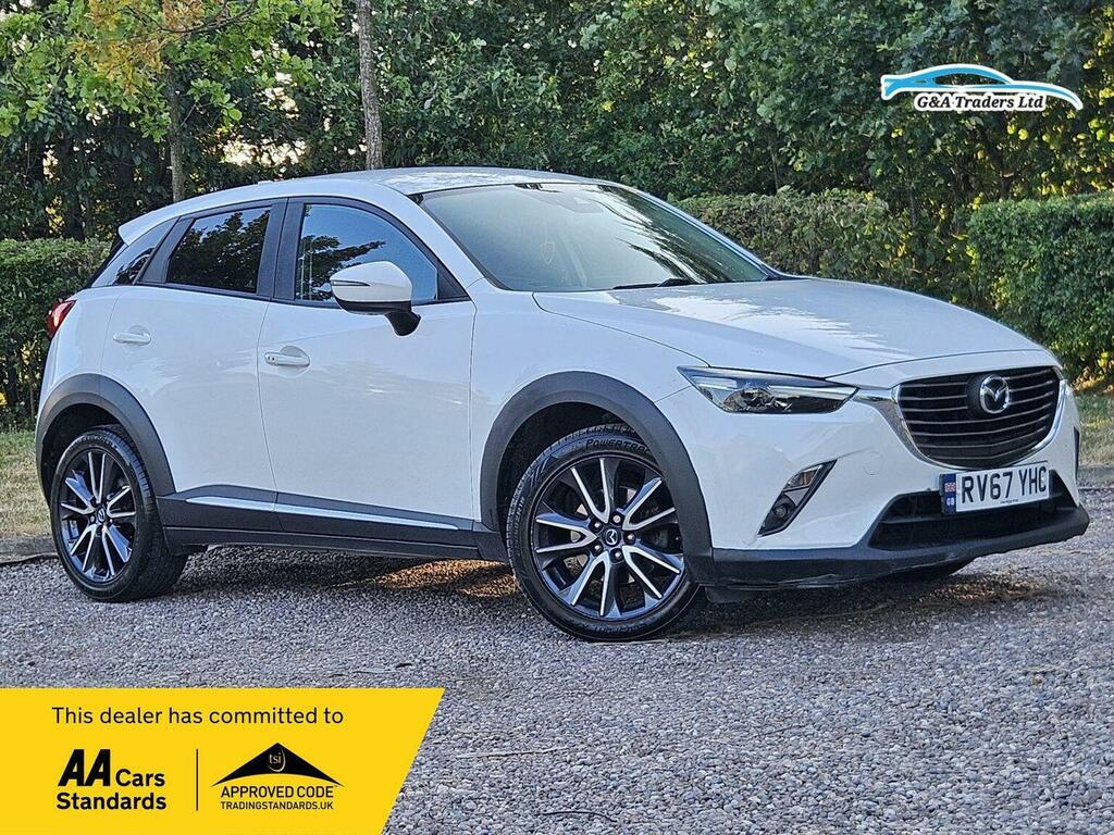 Mazda CX-3 1.5 Skyactiv-d Sport Nav Euro 6 Ss White