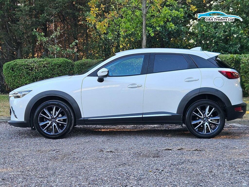 Mazda CX-3 1.5 Skyactiv-d Sport Nav Euro 6 Ss White #4