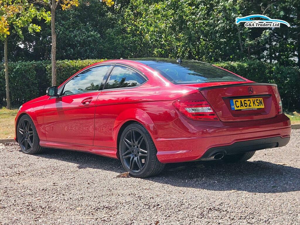 Mercedes-Benz C Class 2.1 C220 Cdi Blueefficiency Amg Sport Plus G-troni CA62KSN Red #5