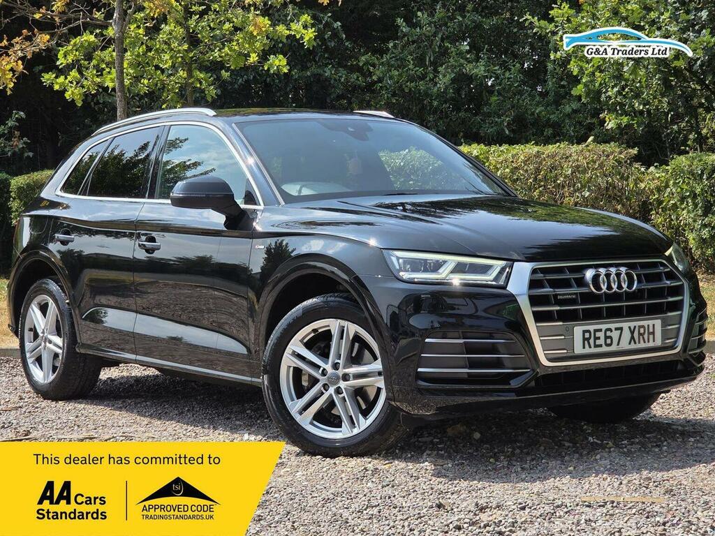Audi Q5 2.0 Tdi S Line S Tronic Quattro Euro 6 Ss Black