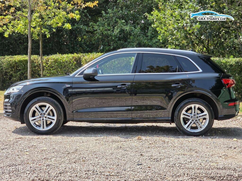 Audi Q5 2.0 Tdi S Line S Tronic Quattro Euro 6 Ss RE67XRH Black #4