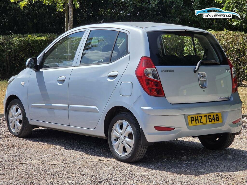Hyundai I10 1.2 Active Euro 5 PHZ7648 Silver #5