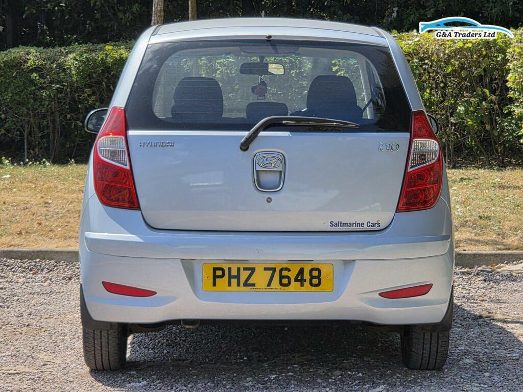 Hyundai I10 1.2 Active Euro 5 PHZ7648 Silver #6