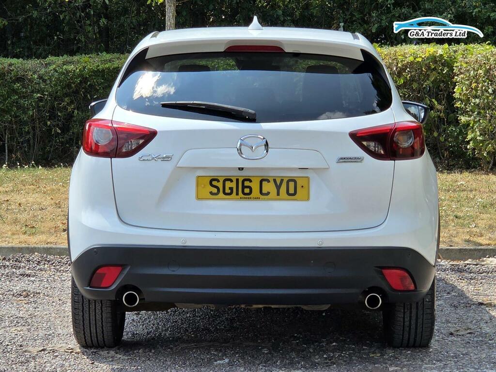 Mazda CX-5 2.2 Skyactiv-d Sport Nav Euro 6 Ss White #6
