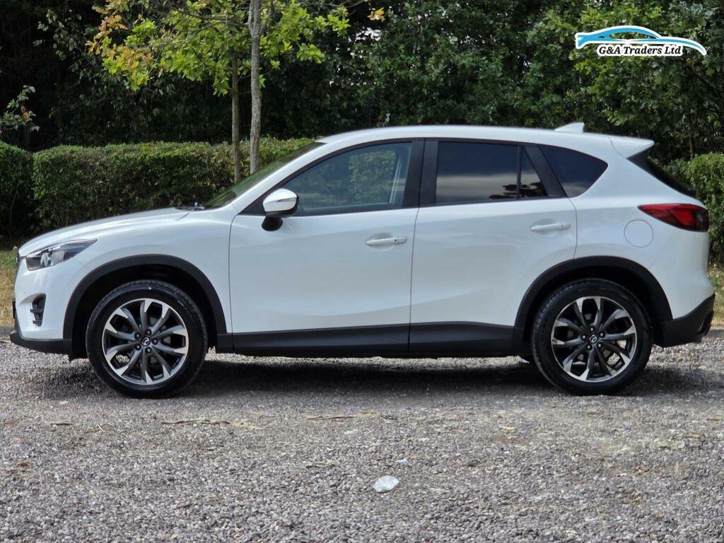 Mazda CX-5 2.2 Skyactiv-d Sport Nav Euro 6 Ss White #4
