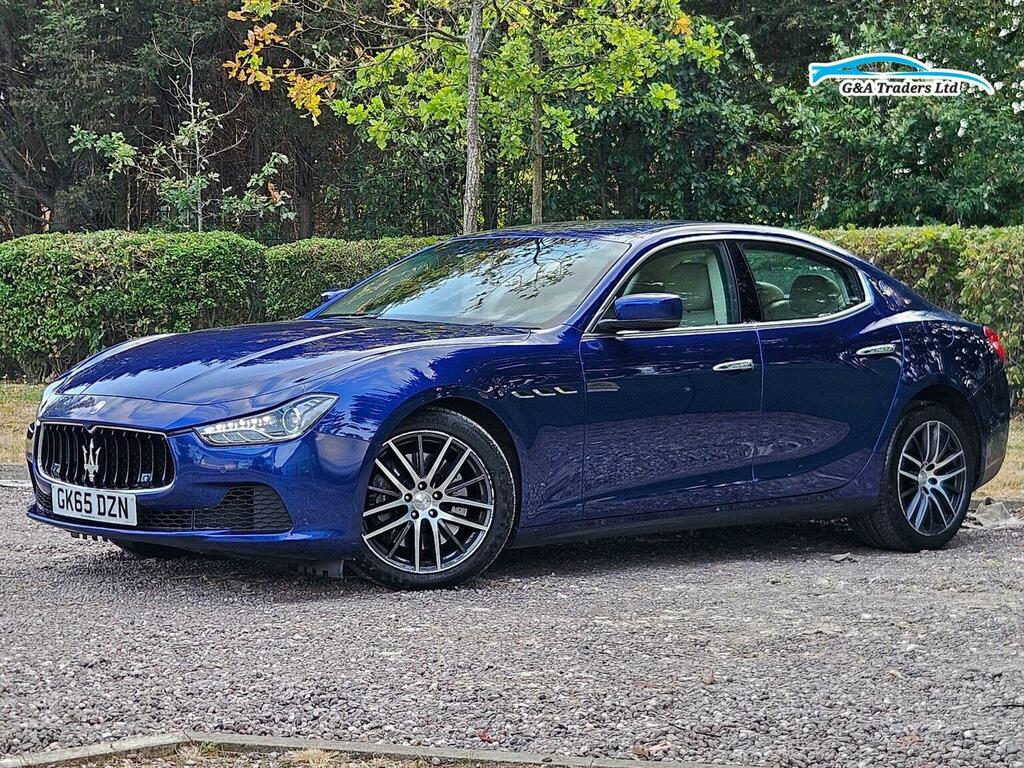 Maserati Ghibli 3.0D V6 Zf Euro 5 Ss Blue #3