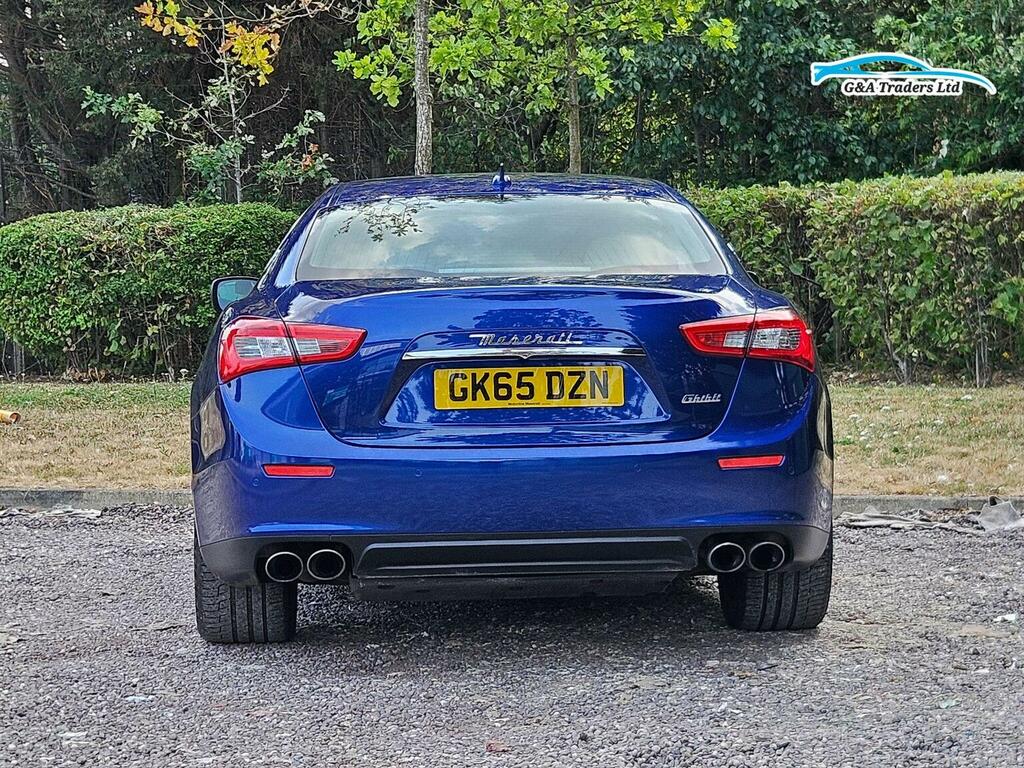 Maserati Ghibli 3.0D V6 Zf Euro 5 Ss Blue #6