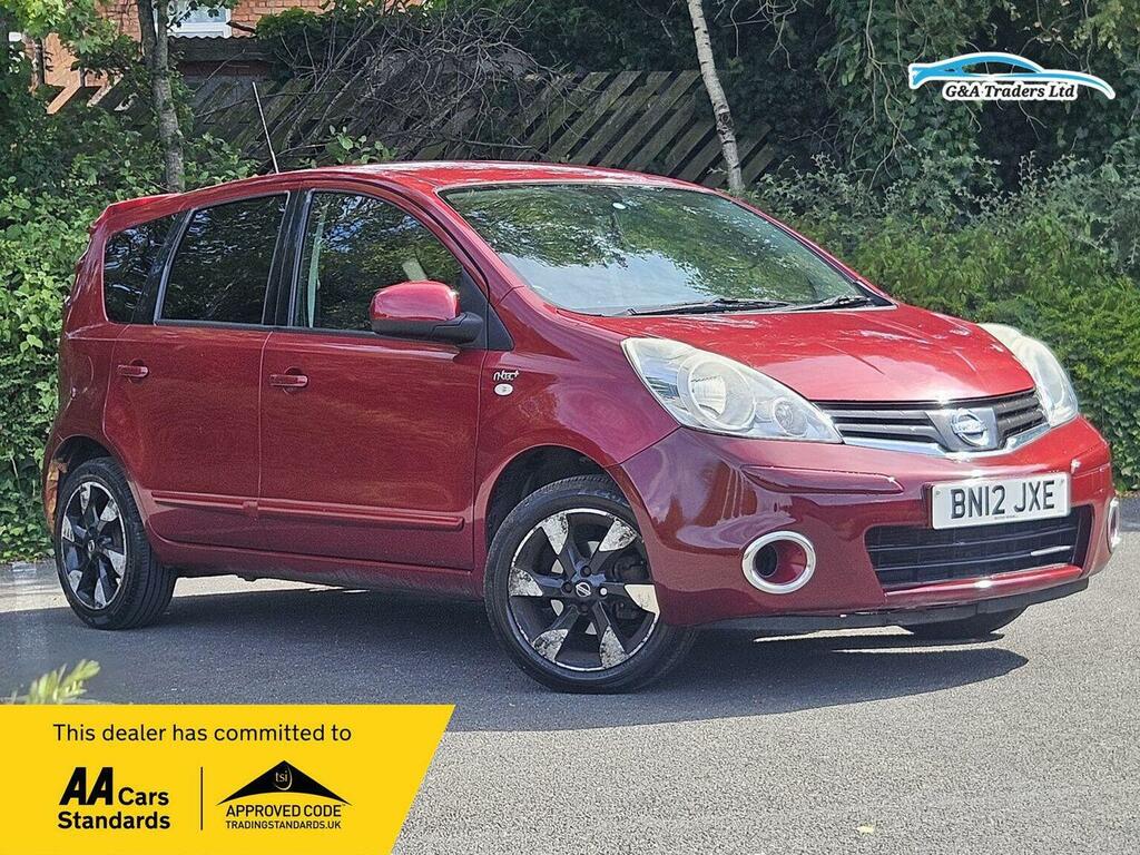 Nissan Note 1.6 16V N-tec Euro 5 Red