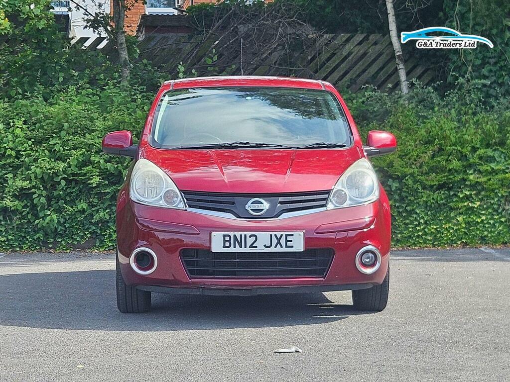 Nissan Note 1.6 16V N-tec Euro 5 Red #2