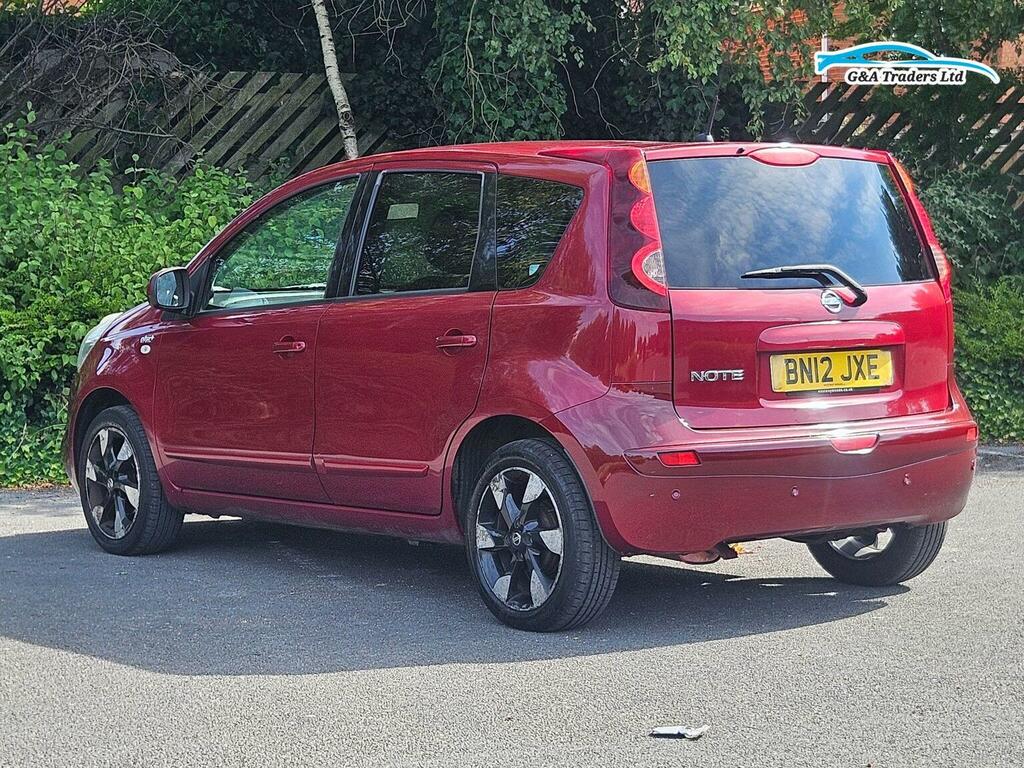Nissan Note 1.6 16V N-tec Euro 5 Red #5
