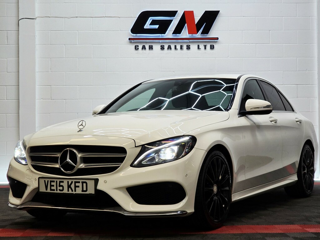 Mercedes-Benz C Class 2.1 C220 Bluetec Amg Line White