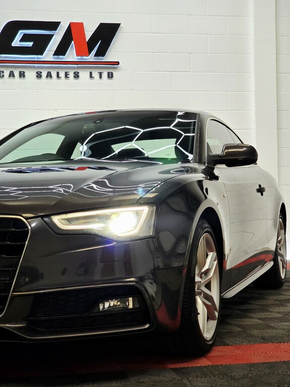 Audi A5 2.0 Tdi S Line RF65GMU Grey #2