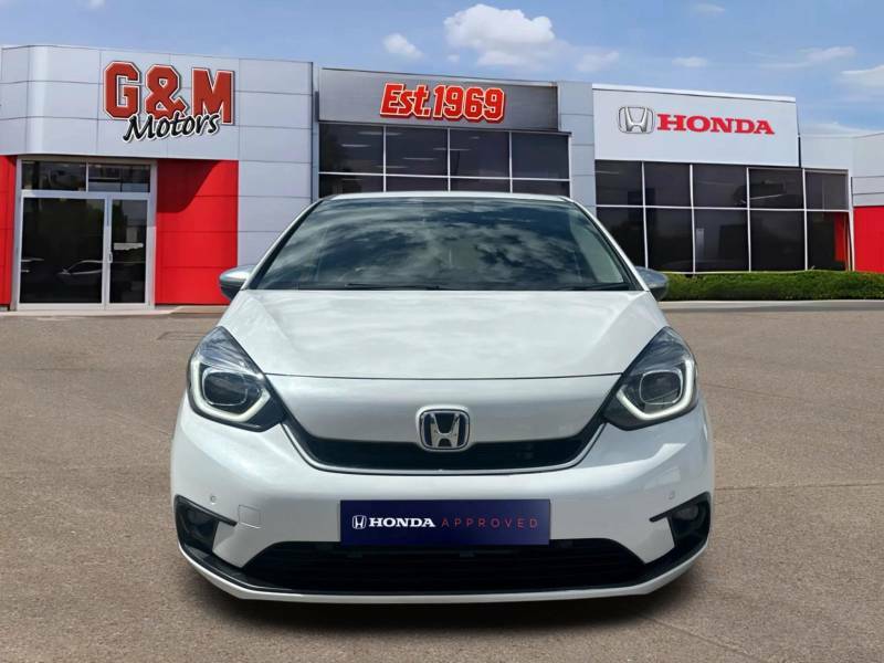 Honda Jazz 1.5 I-mmd Hybrid Ex Ecvt - 2023 23 FJ23VMH White #2