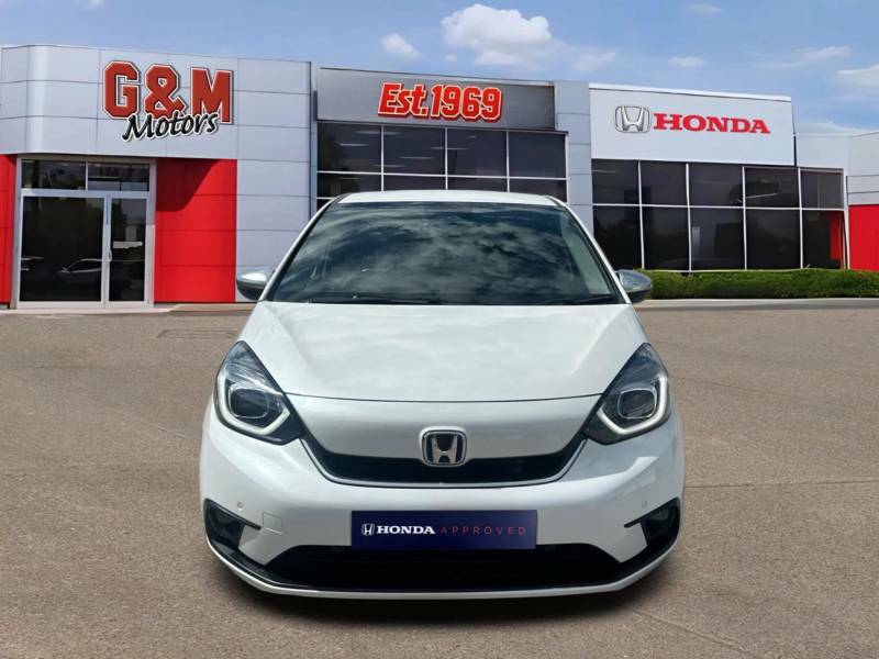 Honda Jazz 1.5 I-mmd Hybrid Ex Ecvt - 2023 23 FJ23VMH White #5