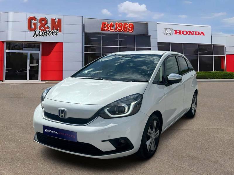 Honda Jazz 1.5 I-mmd Hybrid Ex Ecvt - 2023 23 FJ23VMH White #3