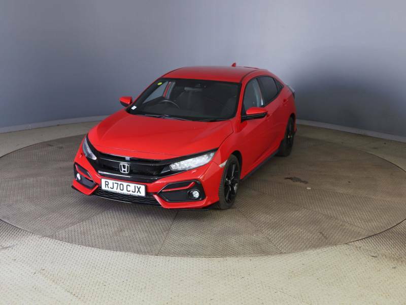 Honda Civic 1.5 Vtec Turbo Sport Red #4
