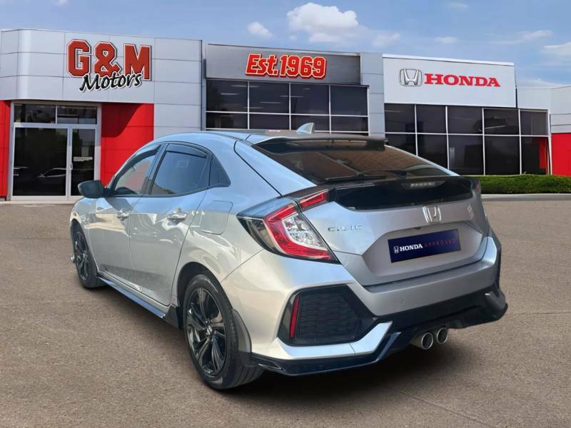 Honda Civic 1.5 Vtec Turbo Sport Cvt - 2019 19 RF19FJA Silver #4