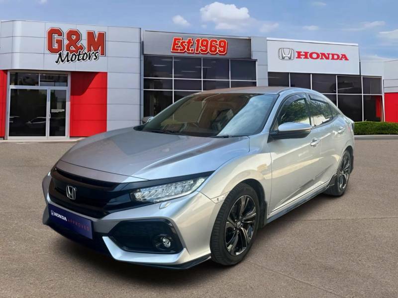Honda Civic 1.5 Vtec Turbo Sport Cvt - 2019 19 RF19FJA Silver #3
