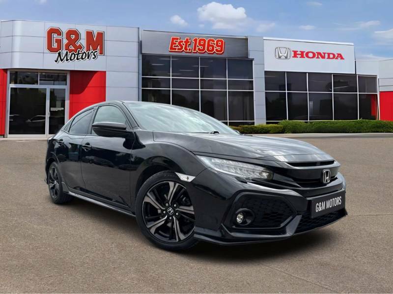 Honda Civic 1.5 Vtec Turbo Sport Cvt - 2017 17 AV17PXA Black