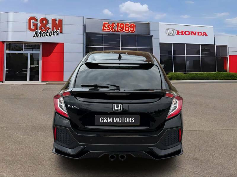 Honda Civic 1.5 Vtec Turbo Sport Cvt - 2017 17 AV17PXA Black #2