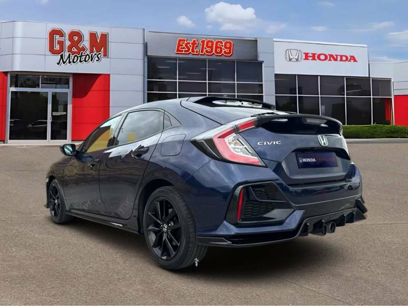 Honda Civic 1.5 Vtec Turbo Sport Cvt - 2021 21 Blue #5