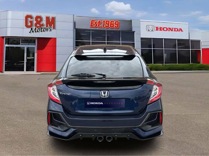 Honda Civic 1.5 Vtec Turbo Sport Cvt - 2021 21 Blue #3